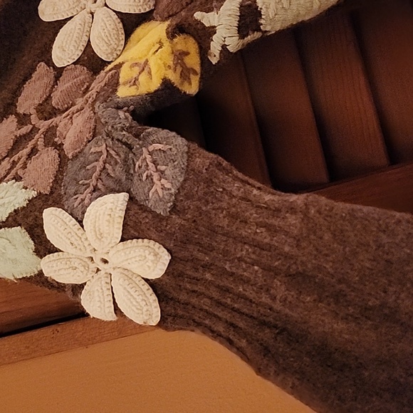 Moth Anthropology Brand Embroidered Sweater - Picture 6 of 10